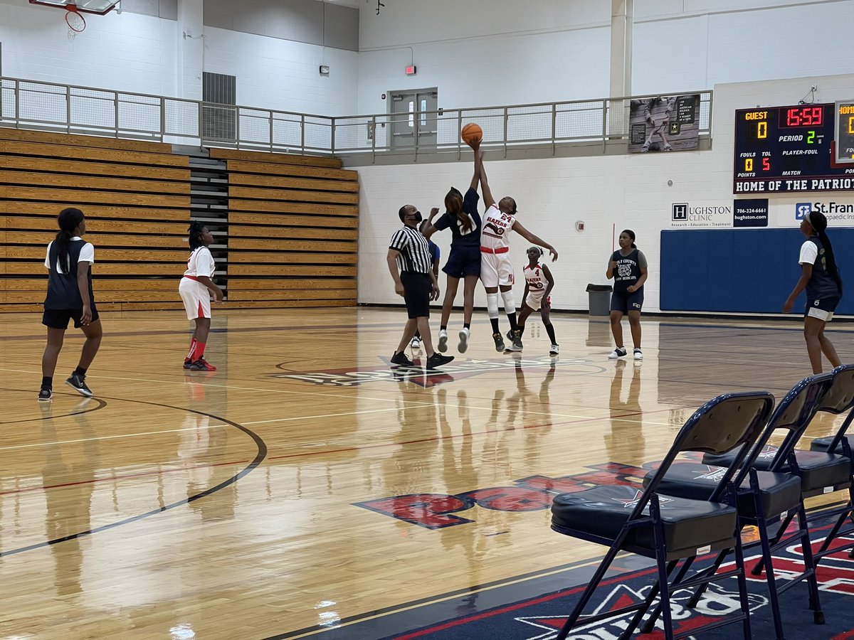 Our Blazers Future closing out the Memorial Classic as they compete against the Lady Bobcats of Early County!  

Let’s go ladies !!! 🤍🤍🏀