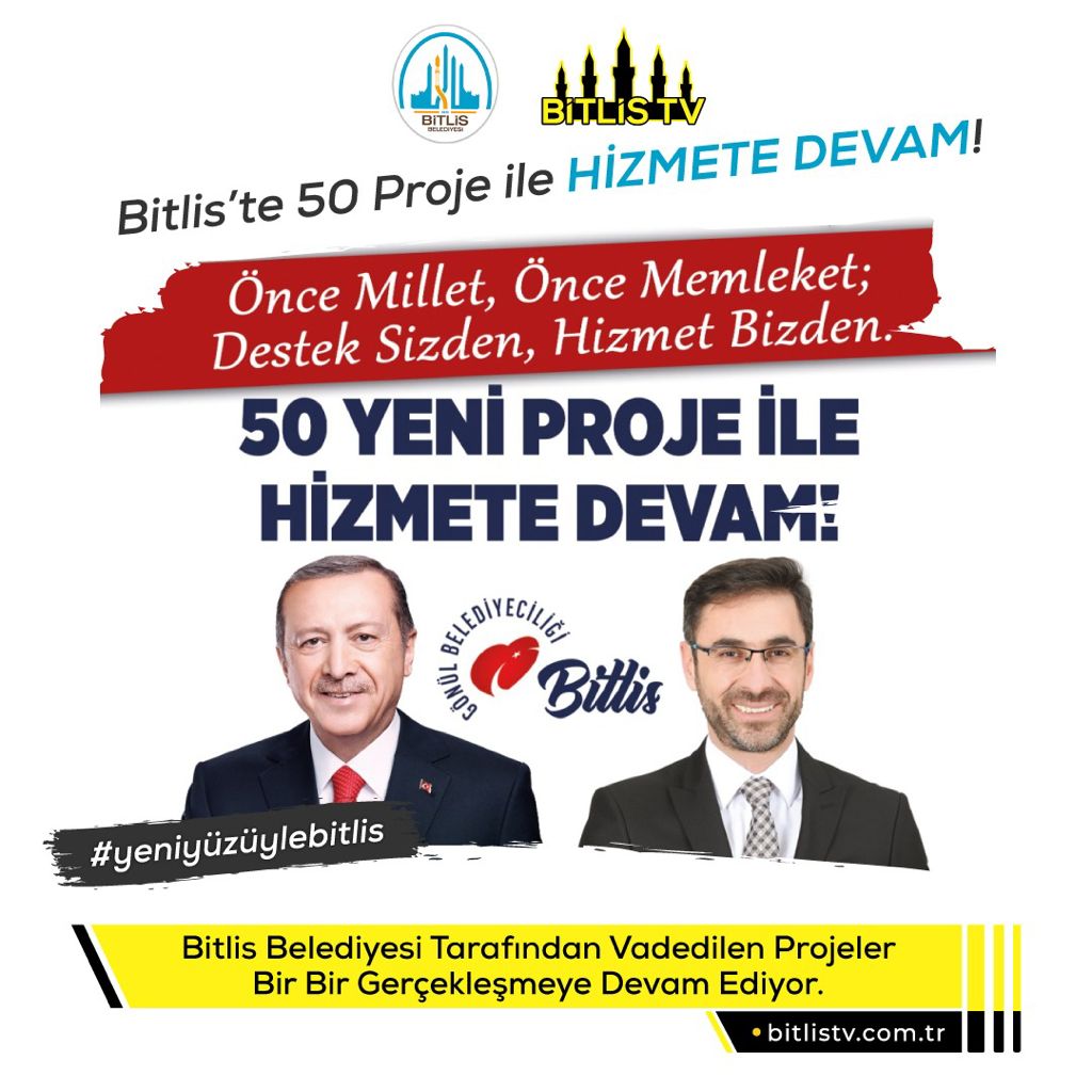 Hiçbir Belediye Başkanının Yapamadığını Yapan Tek Belediye Başkanı Olduğunuz İçin Çekemeyenler Var Bitlis Sizinle Güzel Yerlere Geldi ve Gelecek Buna Şahidiz  <a href="/Ntanglay/">Nesrullah TANĞLAY 🇹🇷</a>