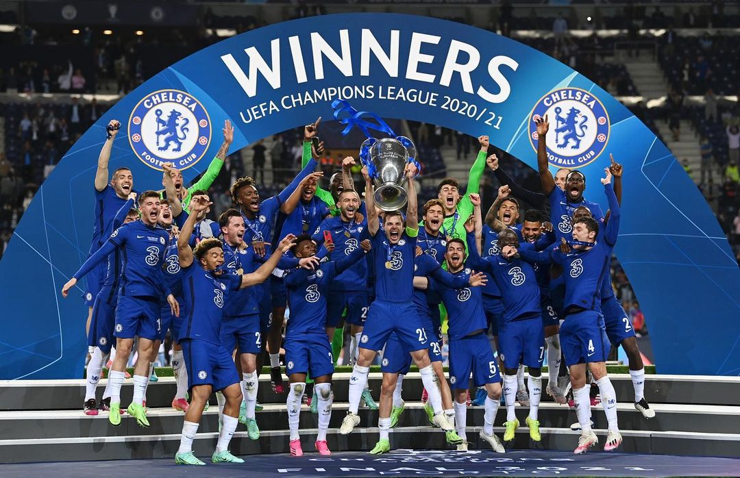 amashu23's tweet photo. THE KING OF EUROPE 👑 
@ChelseaFC https://t.co/vnSoM4owK9