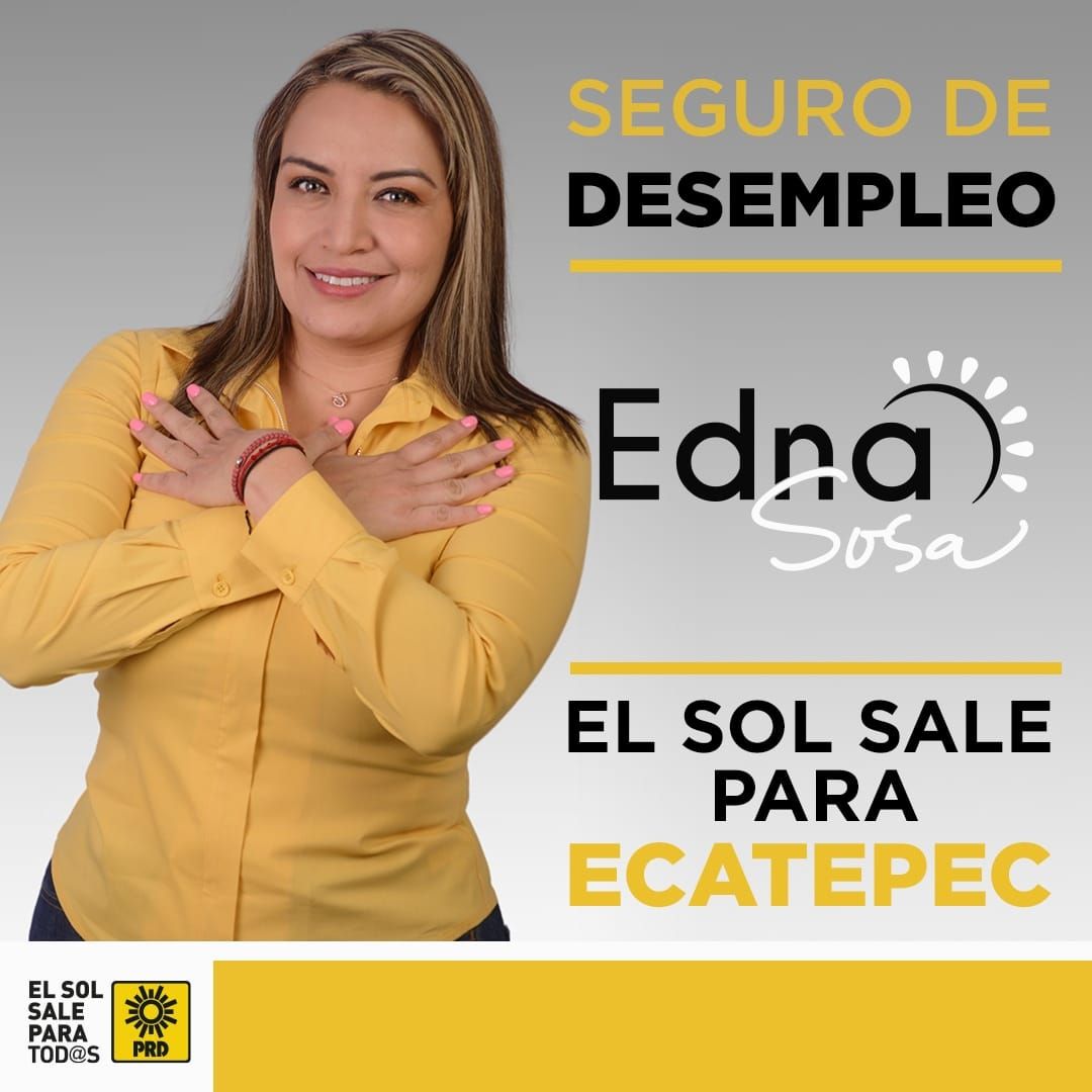 ednasosaj's tweet photo. Con la pandemia se perdieron muchos empleos, por eso como tu #DiputadaFederal voy a promover la creación del seguro de desempleo que tanta falta hace en nuestro país. #ElSolSale ☀ #VotaPRD 💛 https://t.co/ZbXBQxIDKi