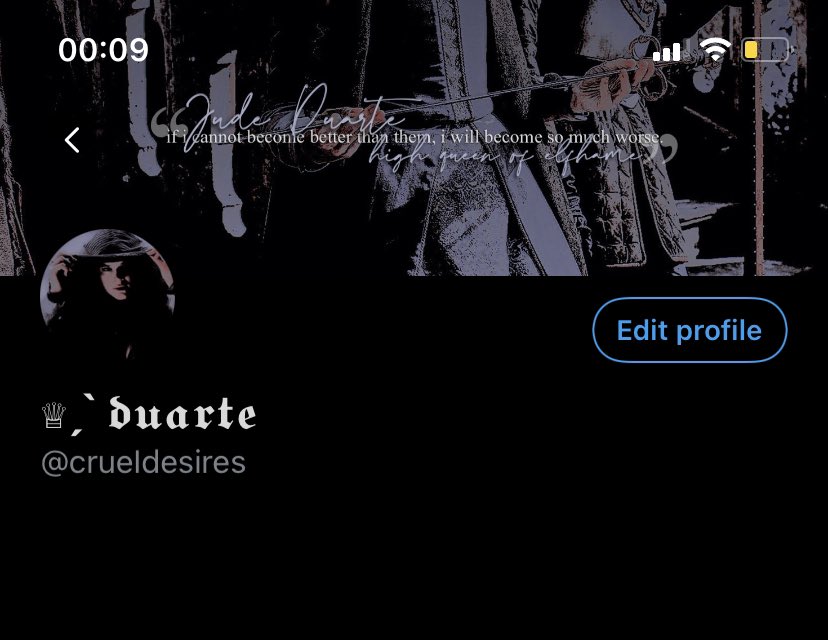 74TAINTED's tweet photo. display name — a little crown icon ; duarte https://t.co/ZqtLX8XNR8