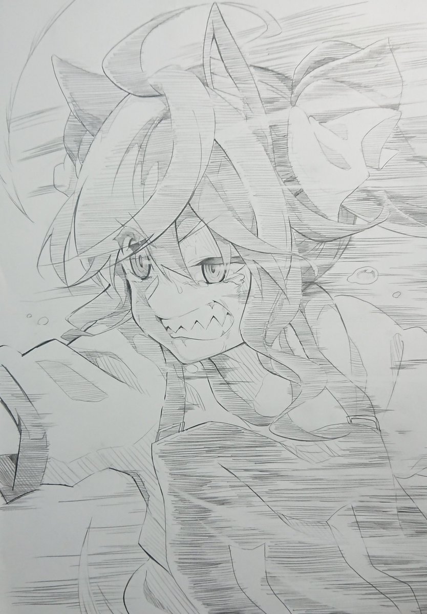 #今月描いた絵を晒そう
あれ…ほぼアナログ絵しか描いてないなぁ✨まぁでも楽しいから仕方ないんだよなぁ♪ 