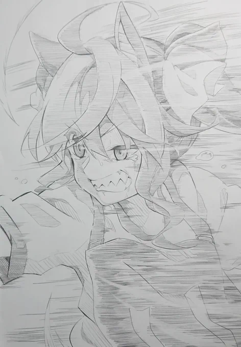 #今月描いた絵を晒そう
あれ…ほぼアナログ絵しか描いてないなぁ✨まぁでも楽しいから仕方ないんだよなぁ♪ 
