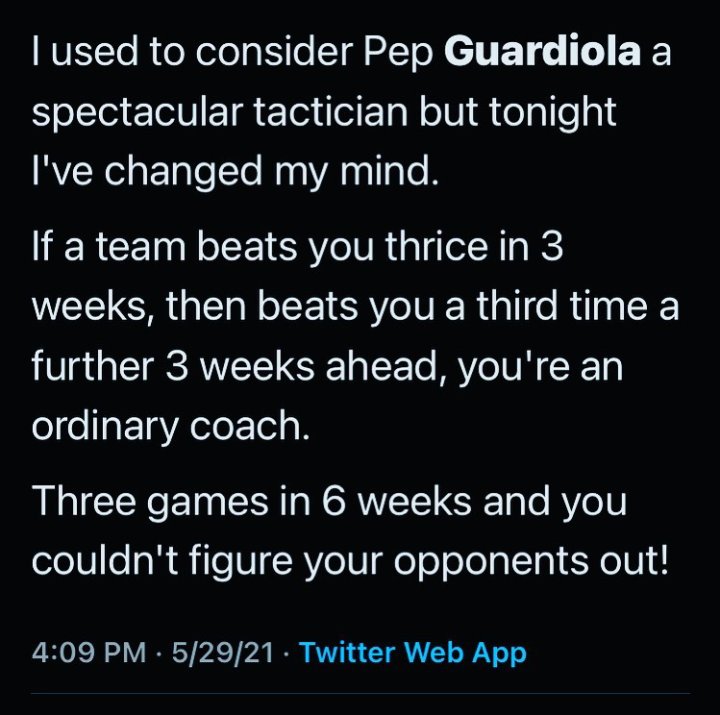 RamsesEfosa's tweet photo. Onigbinde pro max

Kante | Chelsea | Ballon D | Abramovich | 
Aguero | Guardiola | https://t.co/g3U2WqMLhq