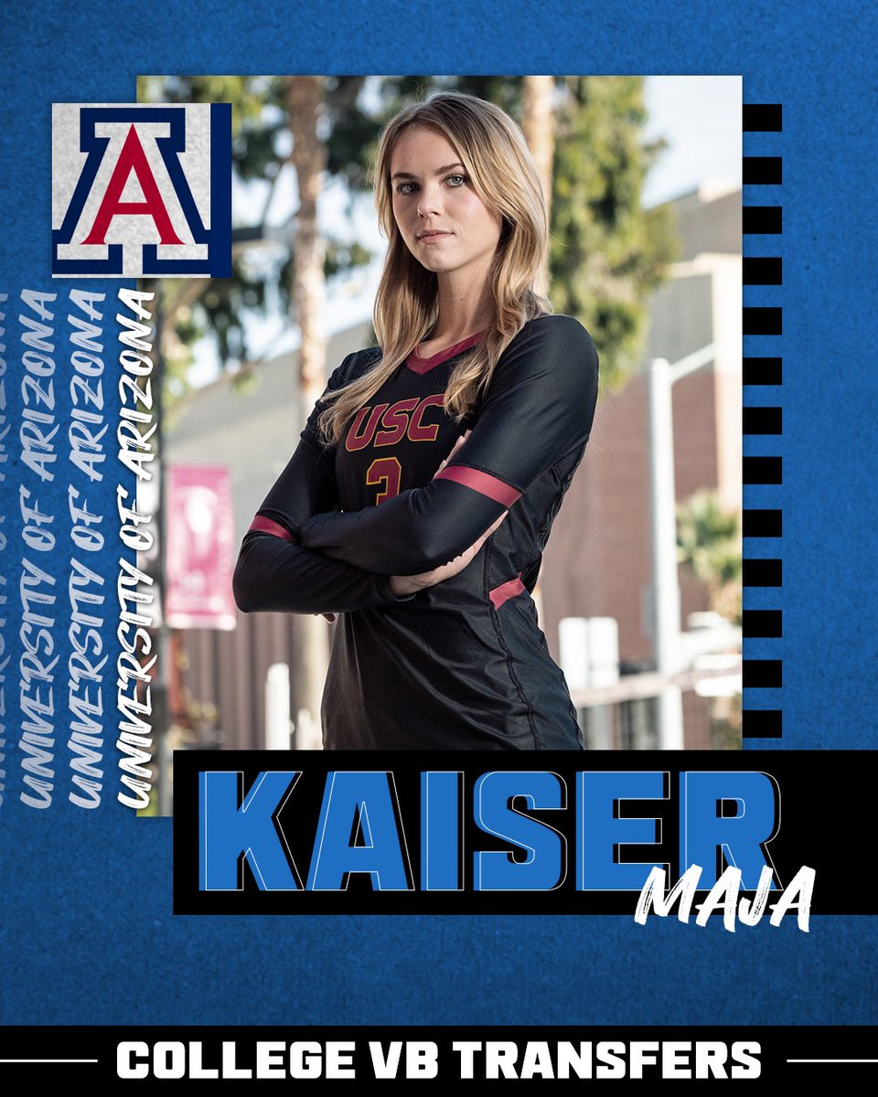 [TRANSFER]: NCAA Beach Champ 𝐌𝐚𝐣𝐚 𝐊𝐚𝐢𝐬𝐞𝐫 will stay in the Pac-12 for grad school as she is now a Wildcat

🏐 - <a href="/Maja_Kaiser13/">Maja Clarke</a> 
⬅️ - USC
➡️ - <a href="/ArizonaBVB/">Arizona Beach Volleyball</a> 
📊 - 6’0” Beach
🎓 - Graduate Student

#CollegeVBTransfers #NCAAWVB