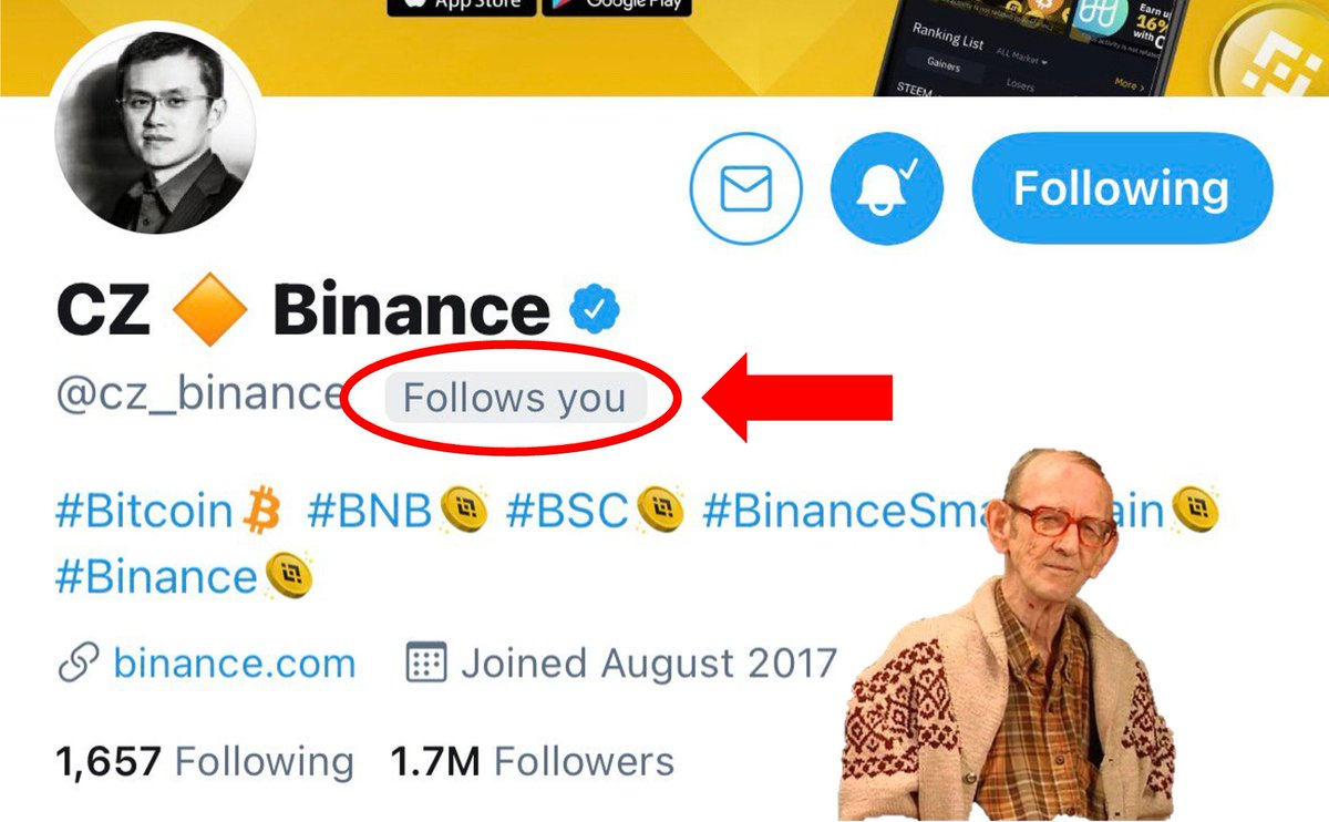 <a href="/ape_swap/">ApeSwap (old handle)</a> <a href="/cz_binance/">CZ 🔶 BNB</a> Don't forget that CZ already has a little love for ApeSwap ❤️ He'll turn that corner eventually 🍌