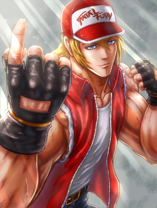 #テリーボガード (Terry Bogard)
完成しました。

#格ゲーキャラ描こうぜ #KOF #SNK 