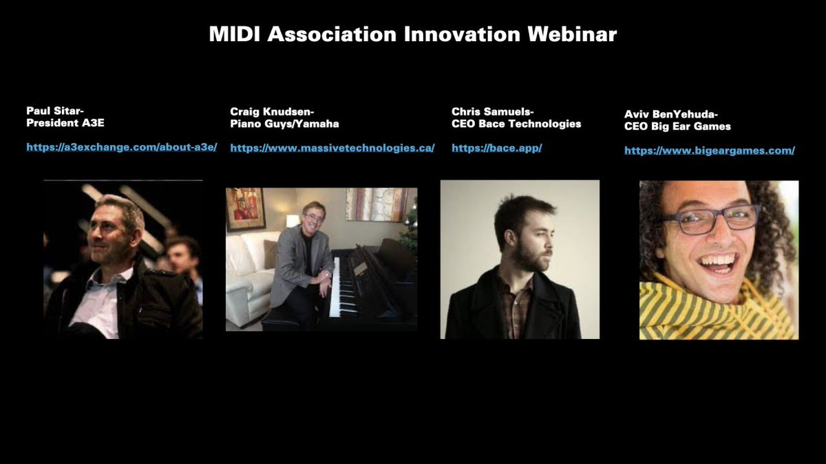 midiassociation's tweet image. MIDI Innovation Webinar May 29, 2021
