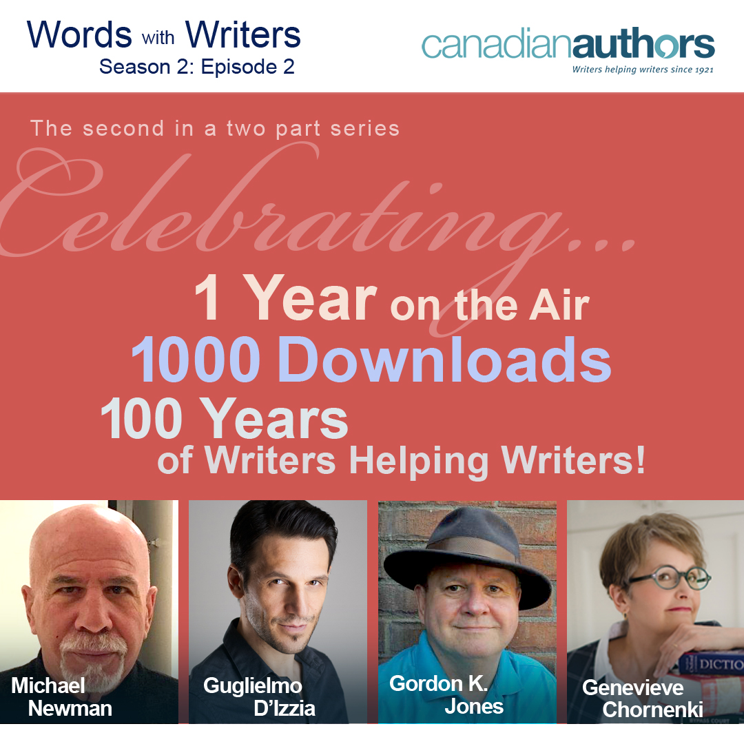 gormanchris's tweet photo. @batannerphotos & I celebrate our 1st season, +1000 DLs & 💯 years of @canauthors with Part 2 now live!
Awesome #giveaways coming up later this weekend on @AuthorsToronto!
Listen to amazing #readings by @michaelnovelist @odogrillo @GordonKJones & Genevieve Chornenki! https://t.co/ijYjKHOfvm