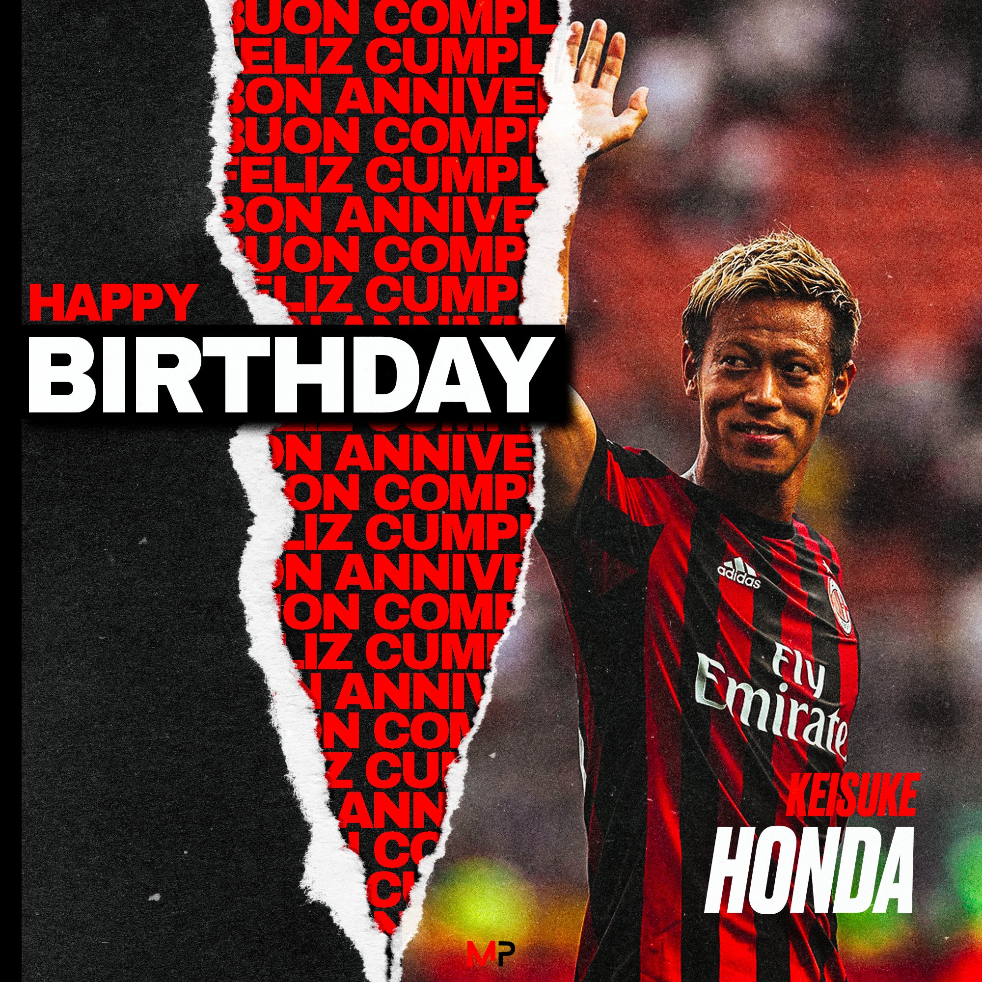  Happy Birthday Keisuke Honda   
