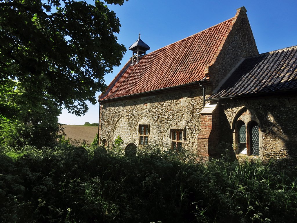 scullridge's tweet photo. The isolated All Saints #Waterden 29/5 https://t.co/qkVh2cU1zN