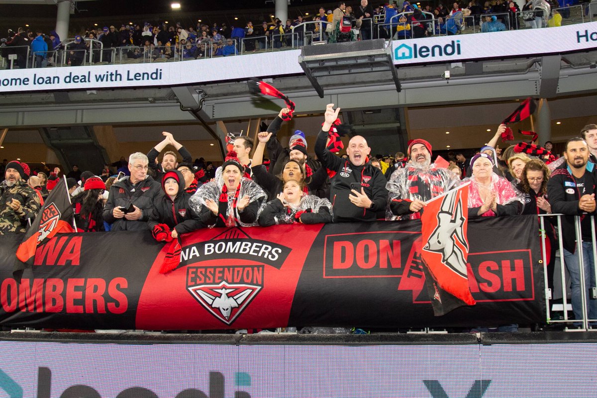 Essendon FC tweet media