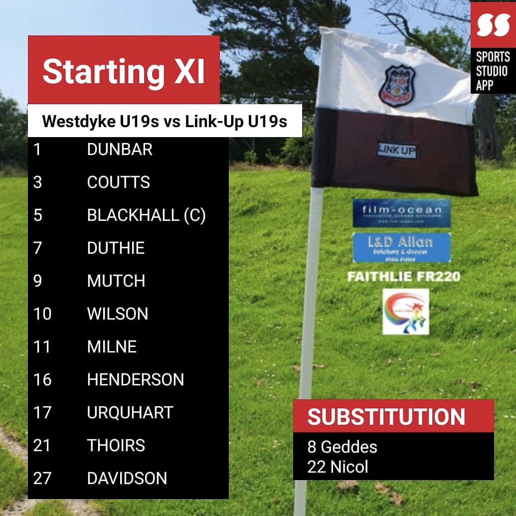 LinkUp19s's tweet photo. U19s ADJFA A League

Wesdyke 2-4 Link-Up

Scorers - Davidson, Nicol, Duthie &amp; Coutts

Grit &amp; determination won the match to put us in top spot

Link-Up wish a speedy recovery to the Westdyke forward who has a concussion &amp; broke his collarbone https://t.co/S0syzPQ5rD