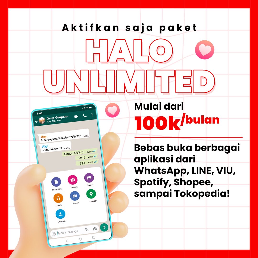Telkomsel tweet media