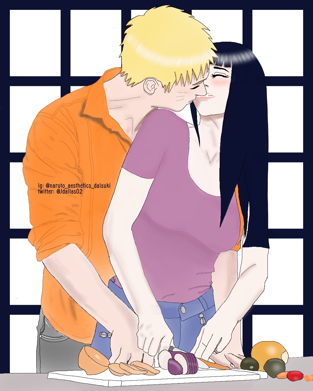 Naruto and Hinata Kiss 💕 - BiliBili