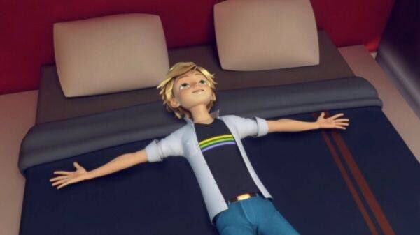 adrien está orgulhoso de você por hoje, vc é forte! ele te ama, durma bem e sonhe com a ladybug <3