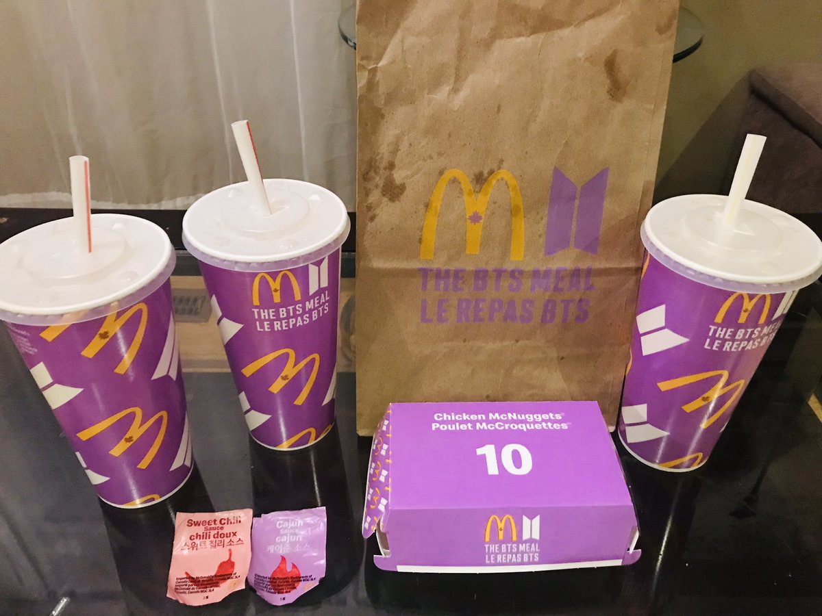purplegrye's tweet photo. #TheBTSMeal #McDonaldsXBTS @BTS_twt #ARMYBESTFANDOM https://t.co/V6nrt5UIKv
