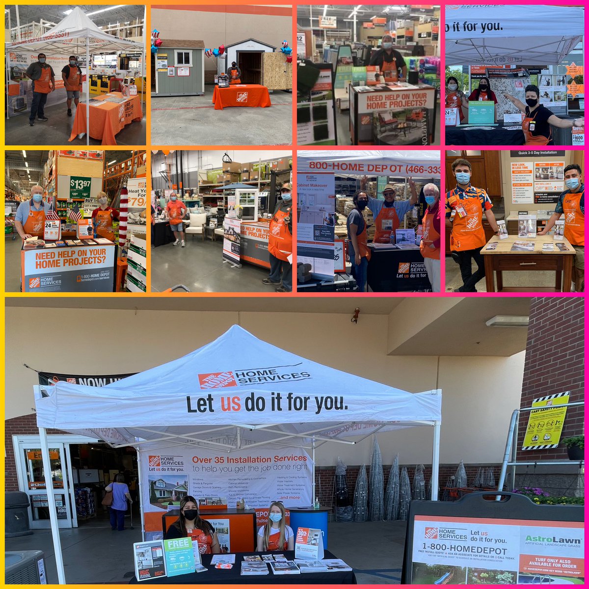 D51 in full force this service Saturday! Lots of leads! #D51Proud @WillHomeDepot @THD_Jason @BerumenNaz @flip_garcia @1marrsman @rusty_stevens14 @Jjohnson8492 @Tbowers8975 @lisaharryhd