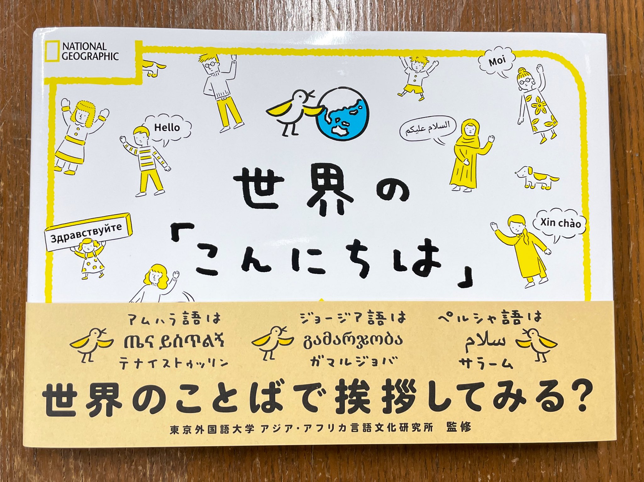 一言語学徒 Rt Norinagaya 東京外大aa研からかわいい本が届きました 世界の115のことばの こんにちは を紹介した本です 文字も一緒に学べます 簡単な説明とイラストつき 東京外国語大学アジア アフリカ言語文化研究所 21 世界の こんにちは