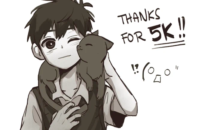 (°ロ°) ! 😳 It's just been a month since I hit 3k and now we're at 5k already what-

Thank you 😭💖💖 