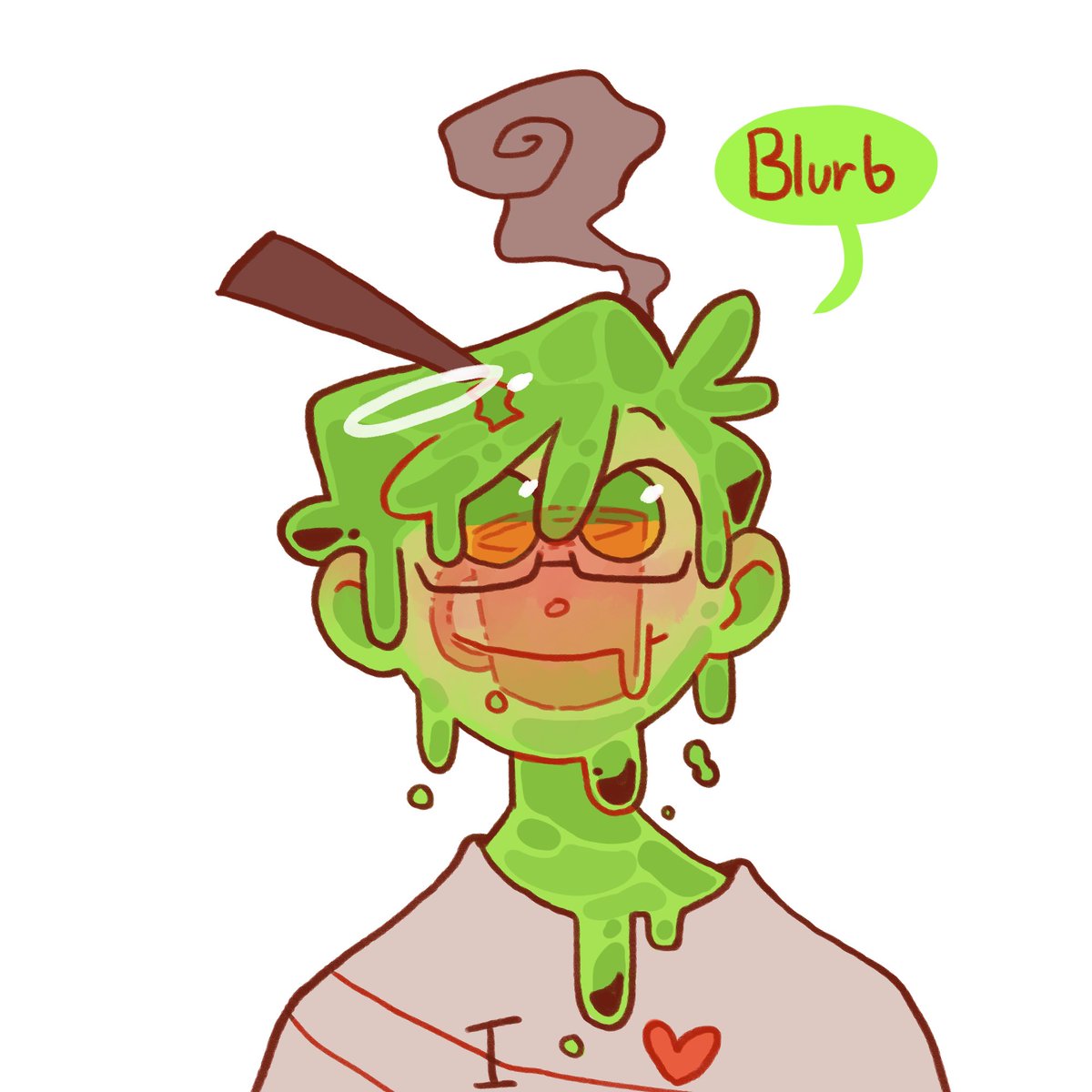 Bestie I think you forgot where your mouth is again,,, that's your head #slimeciclefanart #quackityfanart #dsmp 