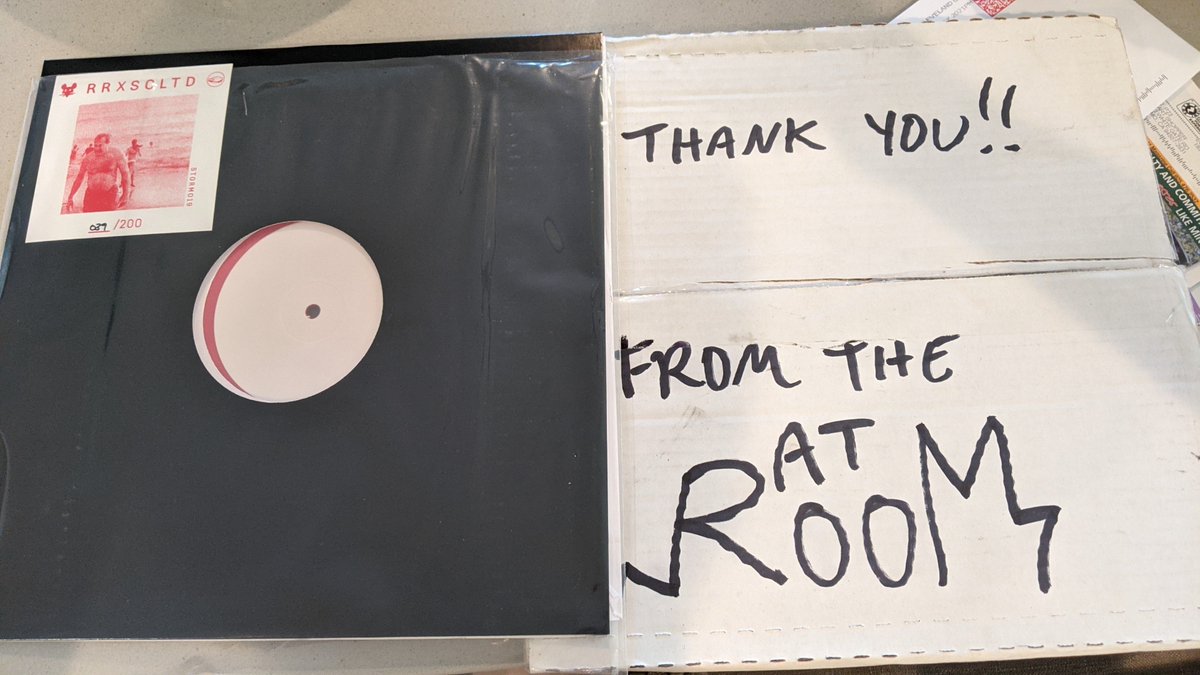 IanKlask's tweet photo. What a surprise! I didn't know I'd get this pressing from the @Ratboysband patreon!!! Thanks so much, you guys rock! https://t.co/10TMaiuGgn