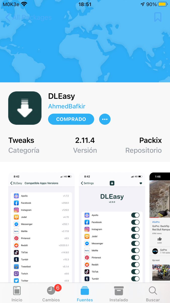 M0K3e's tweet image. Muchísimas gracias al @ProfeJuAntonio @Peaceful_0 @DLEasy_Support por haberme seleccionado como uno de los ganadores para este gran tweak #DLEasy en verdad sigo en shock, era un tweak que anhelaba demasiado y ustedes me lo hicieron posible, saludos desde México 🇲🇽