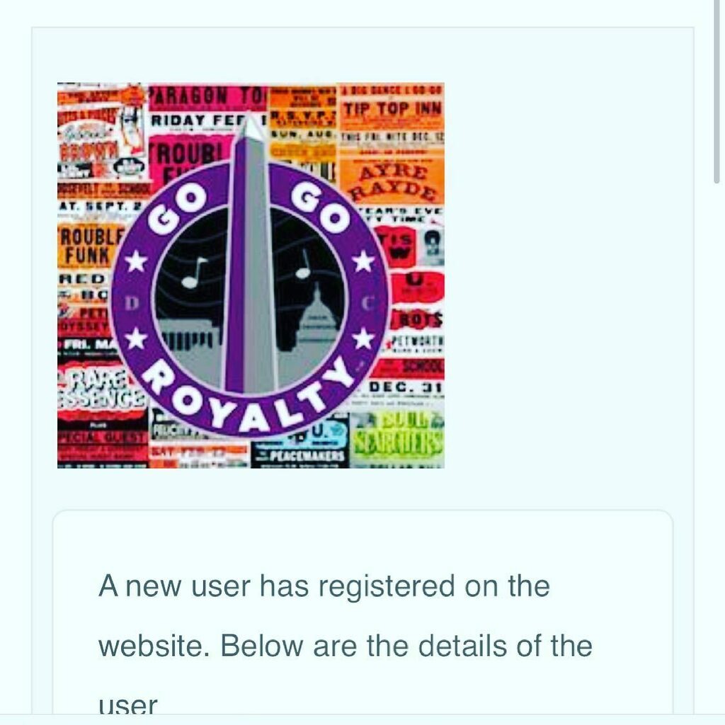 gogoroyalty1's tweet image. Have you signed up to try and subscribe to the amazing 
Go-Go Royalty All Access App? The 1st (7) days are absolutely FREE! Login today! #easystreaming 

“Go-Go Royalty, LLC and the Black Monument stands tall for the culture and symbolizes the origin of Go-Go Music, which cr…