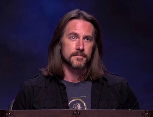 marisharaygun's tweet photo. the face of a man who just rolled a nat 1 on the resurrection ritual to bring back the pc who died 114 episodes ago and the entire final arc of the campaign has been riding on this story beat &amp; he's now trying to figure out how tf he's gonna turn this around #CriticalRoleSpoilers https://t.co/6RoZ0r0EoI
