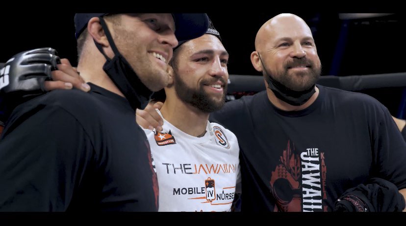 LFAfighting's tweet photo. #LFADiaries featuring @TheJawaiian at #LFA107! 💥

ℹ️: https://t.co/z3i7eJpsgr

🎥: @SchubertIsaac

Powered By: @KoiCBD

#MMA
#LFANation
@UFCFightPass https://t.co/ru7SHO5fwQ