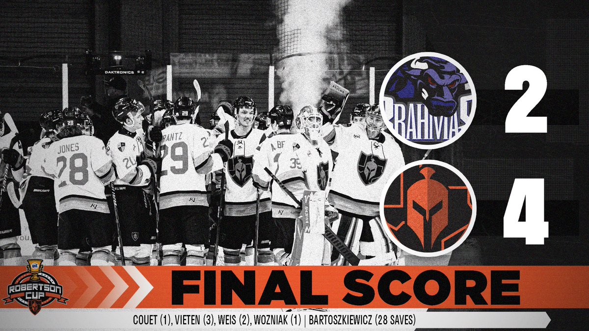 OKWarriors_NAHL's tweet photo. FALLS DEFENDED IN A SERIES SWEEP 🧹 

The Warriors advance to the second round with a 4-2 win in Game 3!

#DefendTheFalls https://t.co/Rl0Jo7uRXi