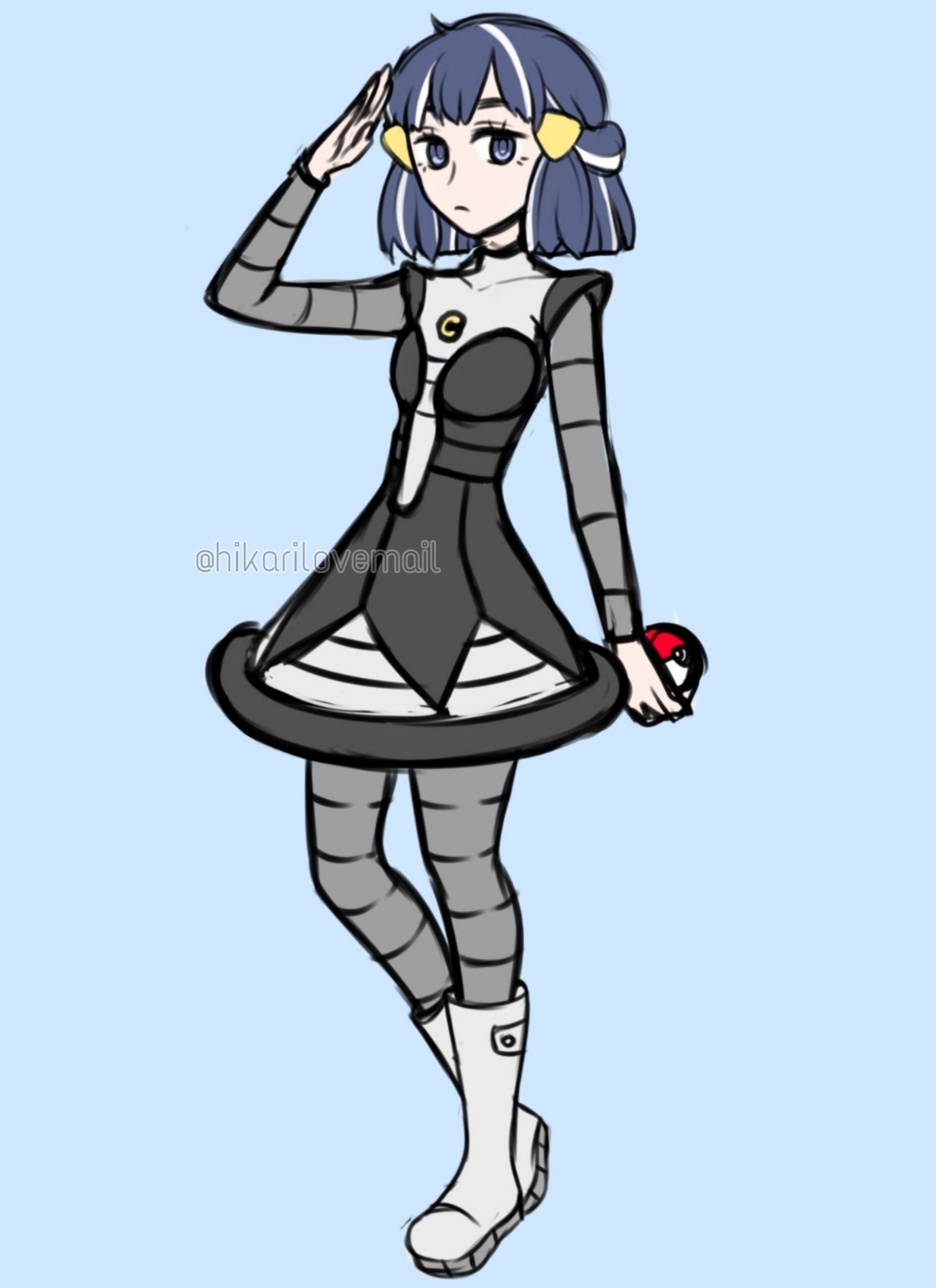 Dawn Team Galactic Outfit By Morki95 - Pokemon Dawn Team Galactic