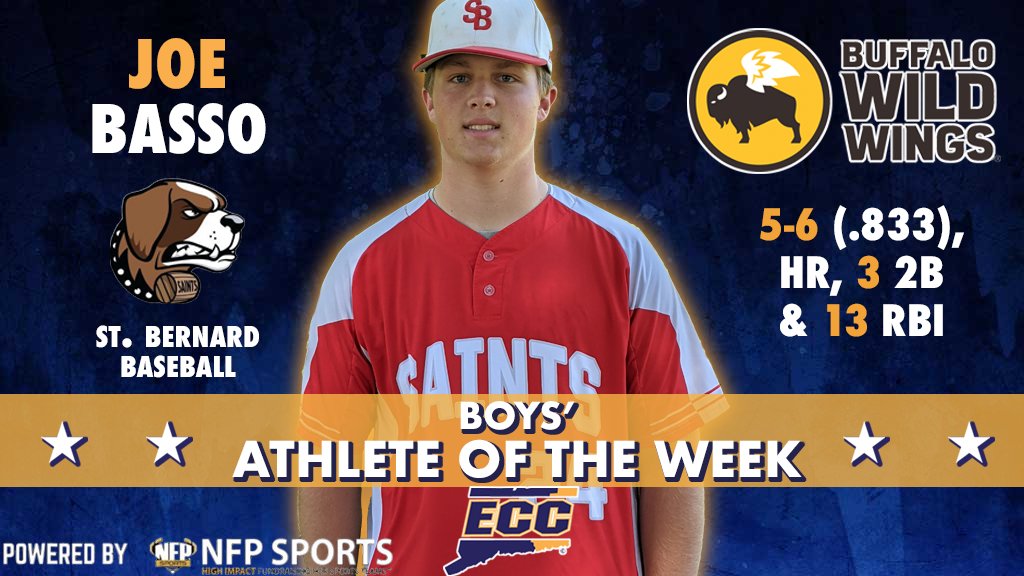 GoECCAthletics's tweet photo. Congrats to this week’s @GoECCAthletics Athlete of the Week winners. Emma Miller @KHS_Athletics1 Track & Joe Basso @athletics_sbs Baseball. Big thanks to all the fans who voted & to our sponsor @BWWings of Waterford. @NFP_CTEast #eccaow #eccnation https://t.co/0lYDEWDXRd