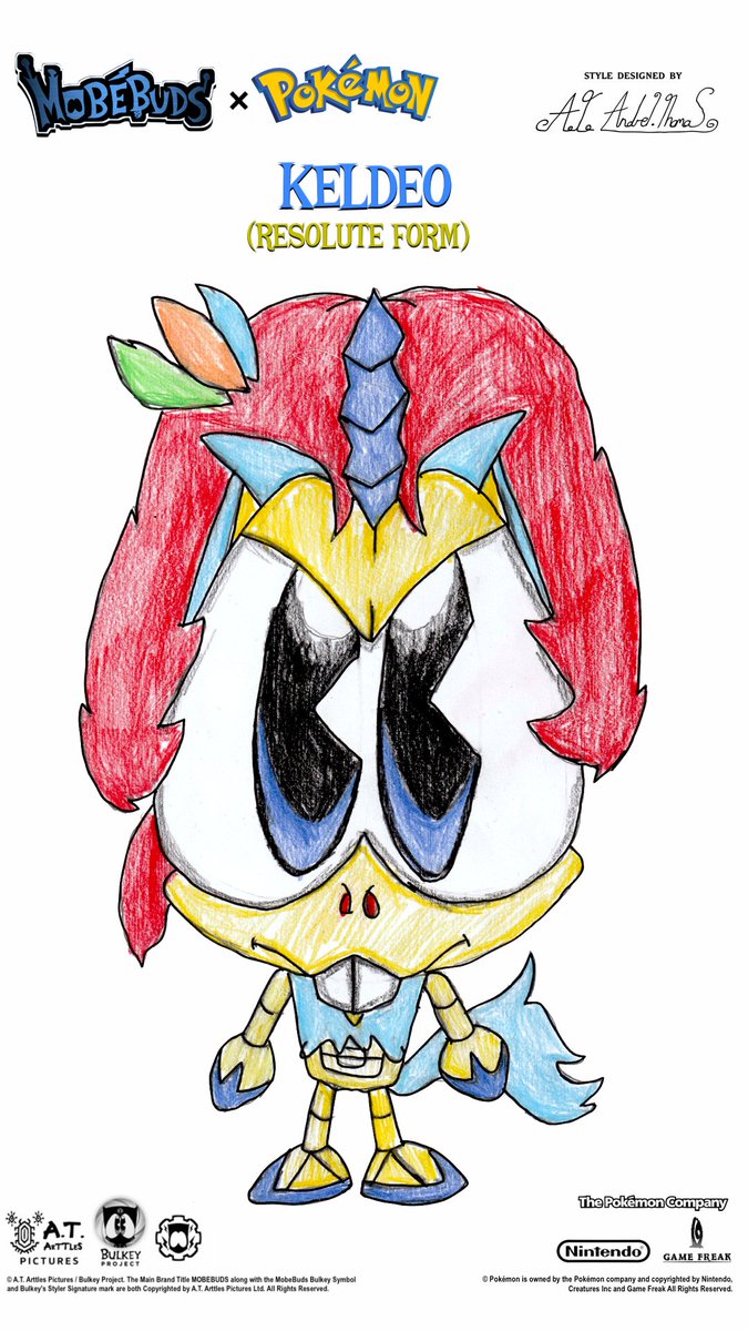ATAndreiThomas's tweet image. #Pokemon2021​ #Pokemon25  #gen5  #Pokemon​ #MobebudsvsPokemon #Mobebuds​ #ATAndreiThomas​ #Drawing​ #Speedart​ #Speeddrawing​ #Speeddrawings​ #MobebudsxPokemon​ #PokemonKeldeo #Keldeo #Nintendo #Pikachu 

a picture of Pokemon Keldeo in Mobebuds Style
