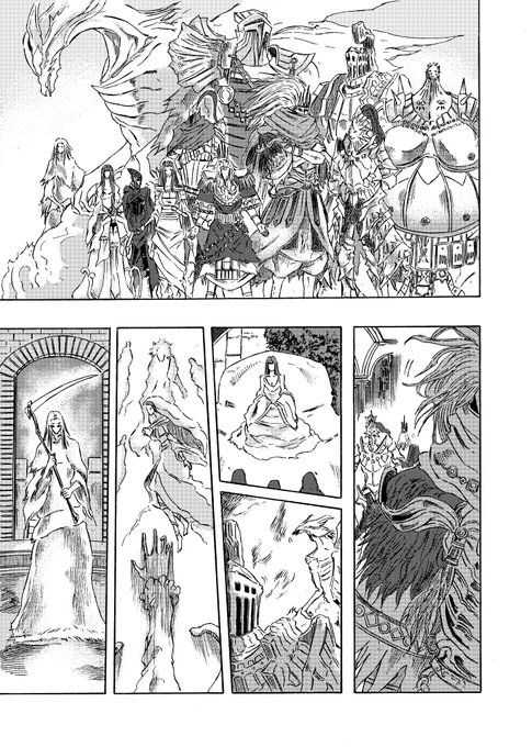 ダークソウル漫画
「在りし日、過ぎ去りし日々」
全4ページです
#ダークソウル #DarkSouls  #DarkSouls3 