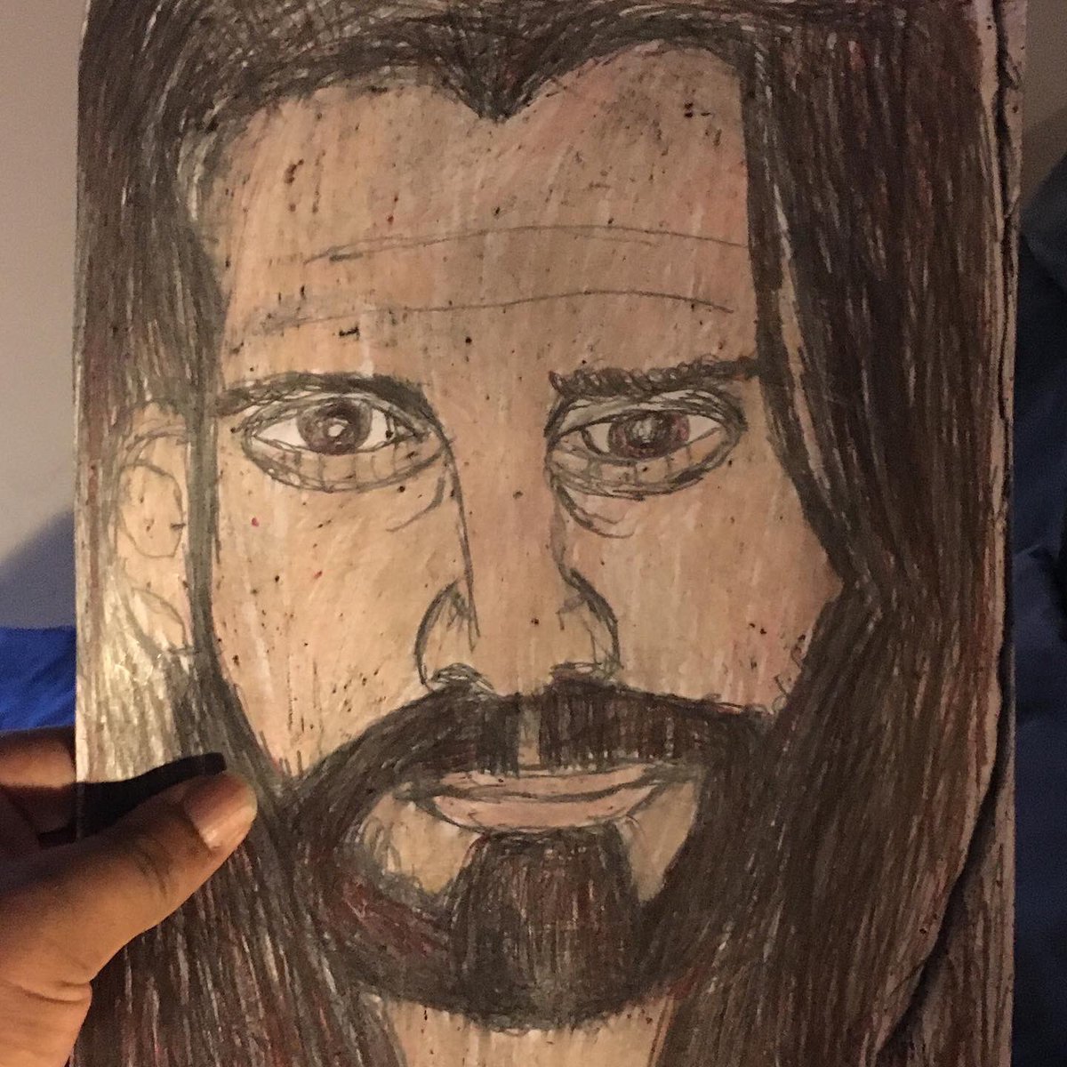 Artistic_Spidey's tweet photo. My finished Sketch of @WWERollins 🔥🔥🔥🔥🔥🔥🔥 #sethrollins #sethfreakinrollins #burnitdown #themondaynightmessiah #colbylopez #WWESmackdown #SmackDown https://t.co/rWG8dCMFE6