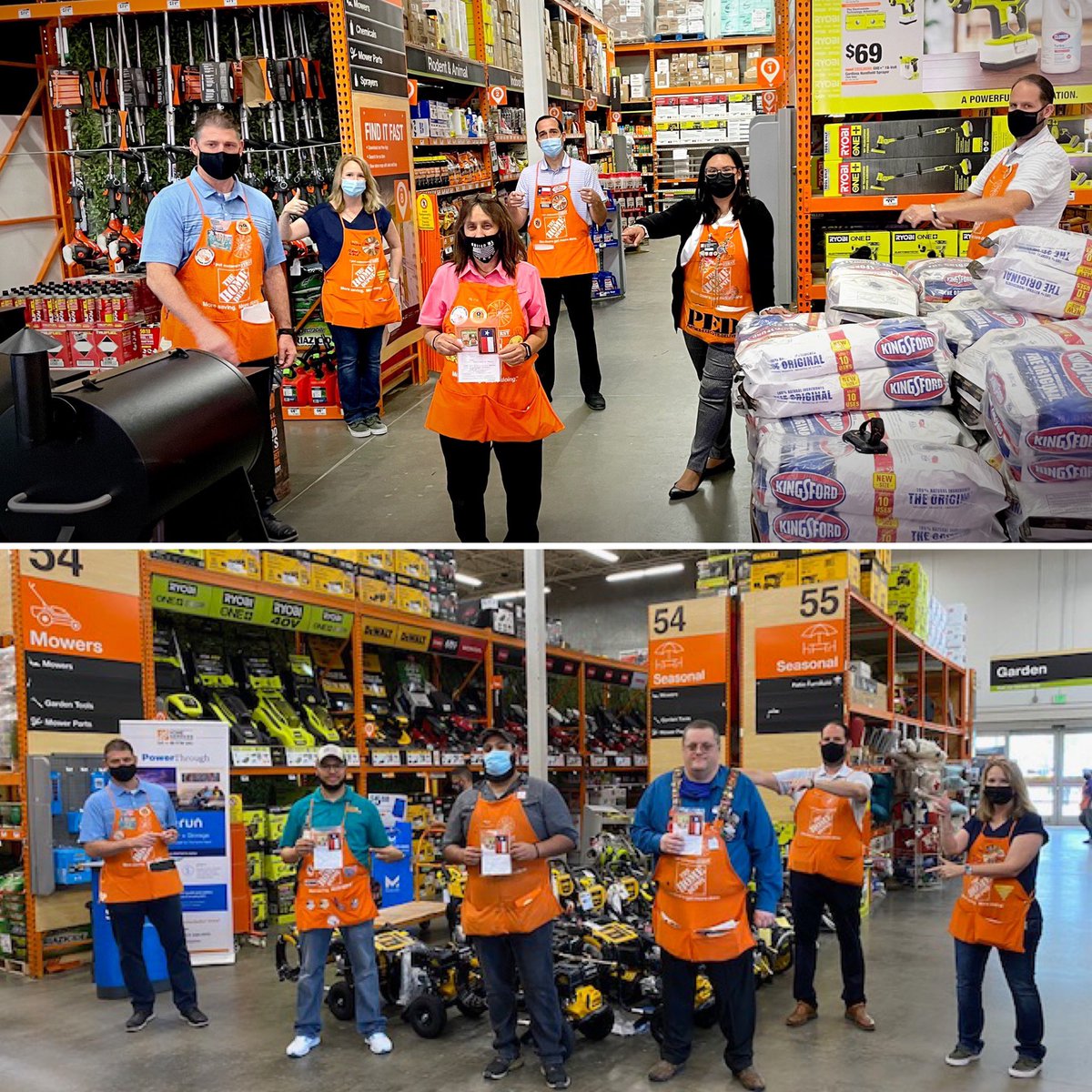 Great day with our teams in Copperfield and Fairbanks! Awesome Memoral Day execution! #PoweroftheGulf <a href="/bliczwek/">Brian Liczwek</a> <a href="/MejutoAllen/">Allen Mejuto</a> <a href="/melaniepayneTHD/">Melanie Payne</a>