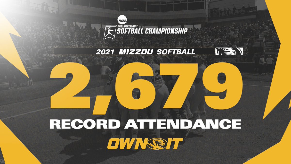 Well... Our attendance record from last night didn’t stand for too long!

#OwnIt🐯🥎