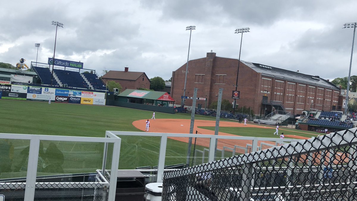 MBCampus's tweet photo. .@USAStudyHere Why travel to Boston, when we have a terrific baseball team here in #Maine? Let’s go, Sea Dogs! https://t.co/vhprV73Io4