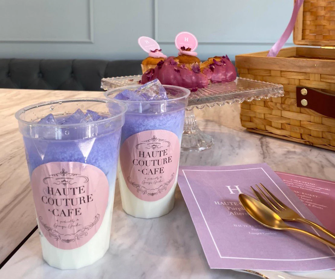 中目黒の「HAUTE COUTURE CAFE」の藤の花をイメージしたピクニックアフタヌーンティーが可愛いと話題に！