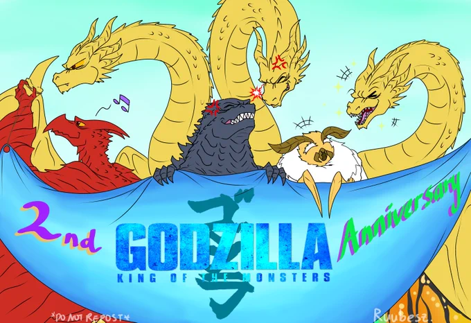 Happy 2nd Anniversary Godzilla King of the Monsters!
Also, I'm feeling much better, so I'm glad to be back!
#GODZILLA #GodzillaKingoftheMonsters #ゴジラKOM #ゴジラ #Kong #ゴジラキングオブモンスターズ 
