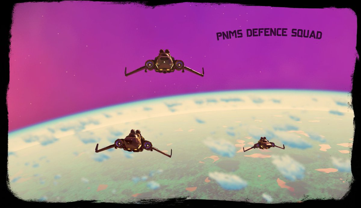 PiratesofNoMan1's tweet photo. #NoMansSky #ノーマンズスカイ #NMS @NoMansSky #goldfleet #PNMS #teamnms PNMS we love Gold So this is our new ship type For our Defence Fleet. A golden Army haha flashy but Deadly <3 . If interested to Join the only requirement is you got own a Gold Vector. https://t.co/TQHaqRWRXY