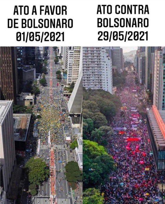 Pra que não restem dúvidas que as ruas são Fora Bolsonaro. #29mforabolsonaro
