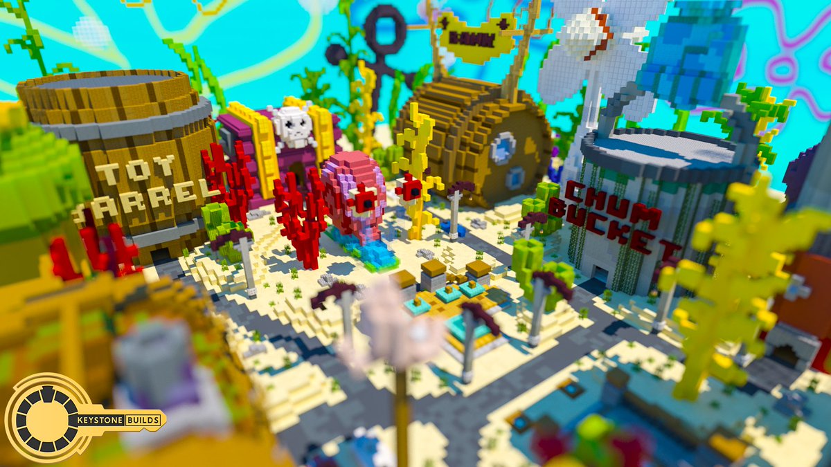 Brand new Bikini Bottom inspired Spawn! 💦

Are you ready kids? Aye Aye Captain! 🍍

🏗️ Built by: @GodddddTea and Lion
⛏️ Built on: <a href="/DedicatedMCio/">DedicatedMC</a> Server
🖼️ Rendered by: <a href="/CommonUwU/">Common</a> 

💼 Discord: discord.com/invite/6ZQNvbX