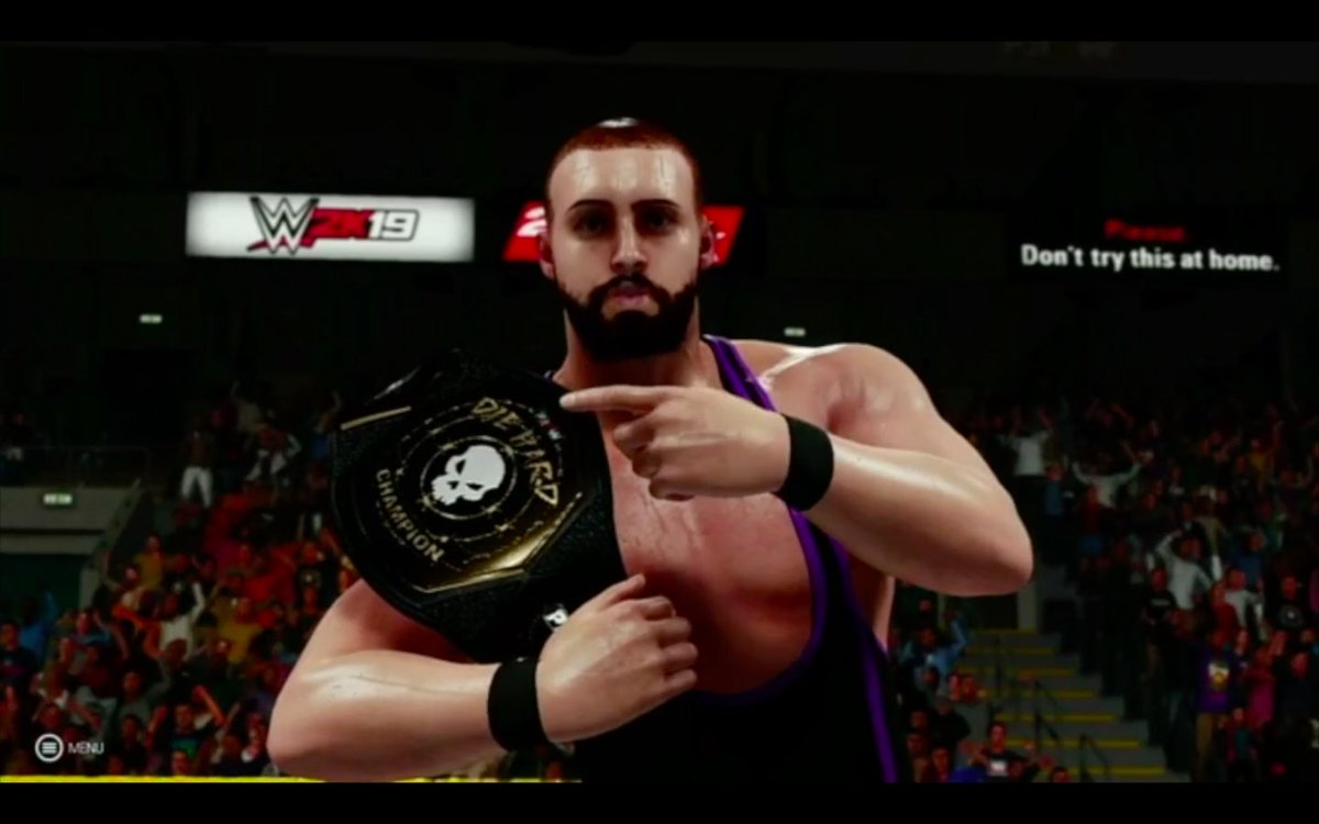 PHPWrestling's tweet photo. WHAT?!? Craiger of @wreckmypodcast is your new Die Hard Champion! #MayTheFistBeWithYou https://t.co/p0Po7TlvOz
