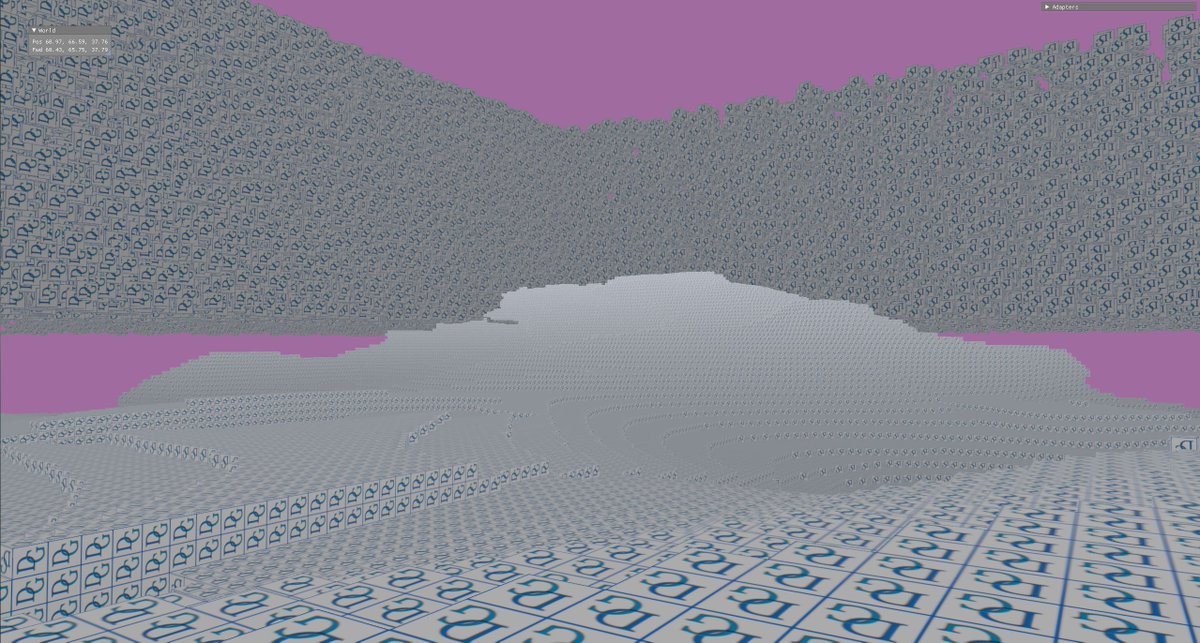Yay! Everything is rendering like a happy family. Voxels, moving 'objects' etc. I now understand what I was doing wrong, and can move to collision detection and response without worrying Im missing something. Perfect weekend for this too.
