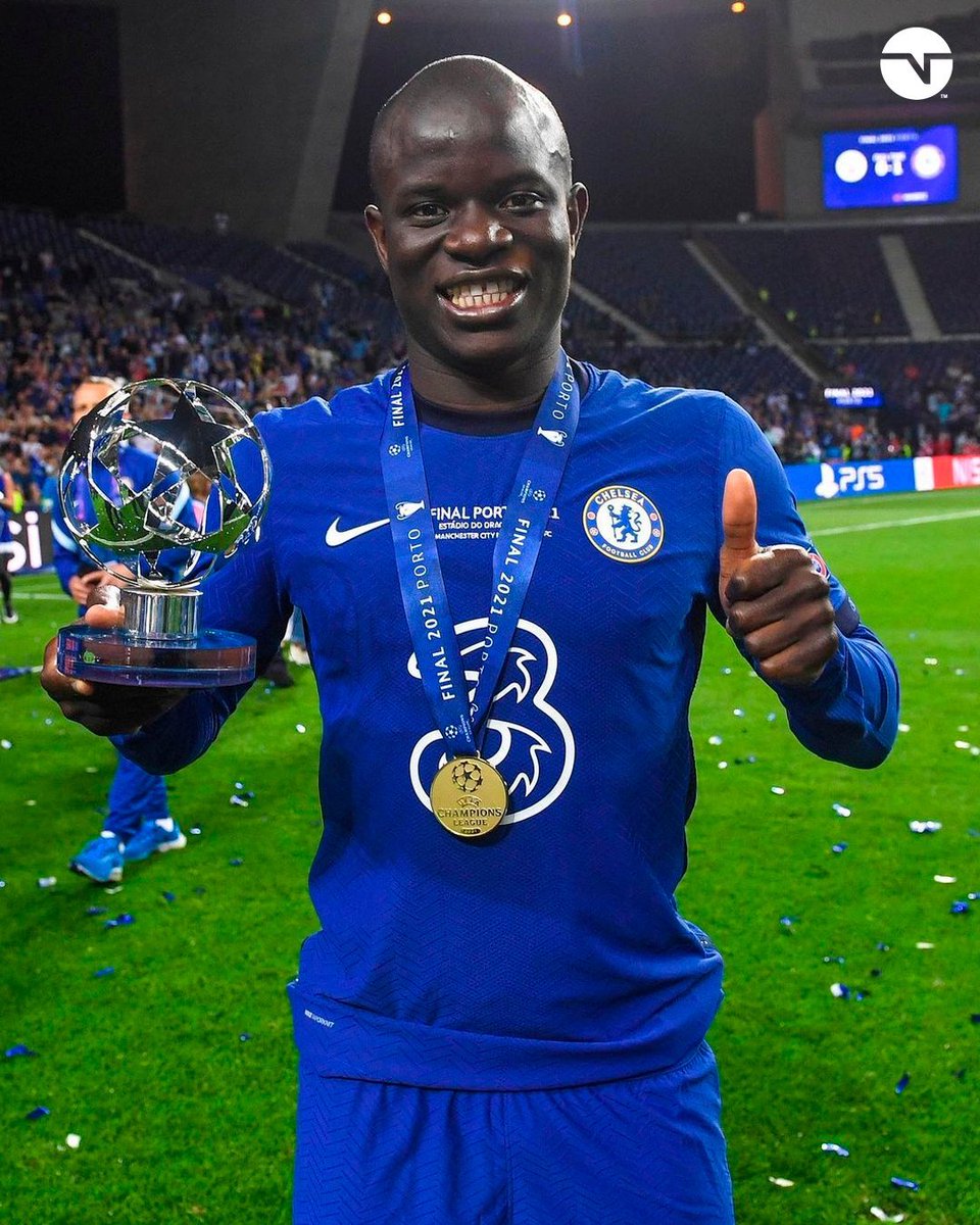 Cuando sea grande, quiero jugar a la pelota como Ngolo Kanté.
