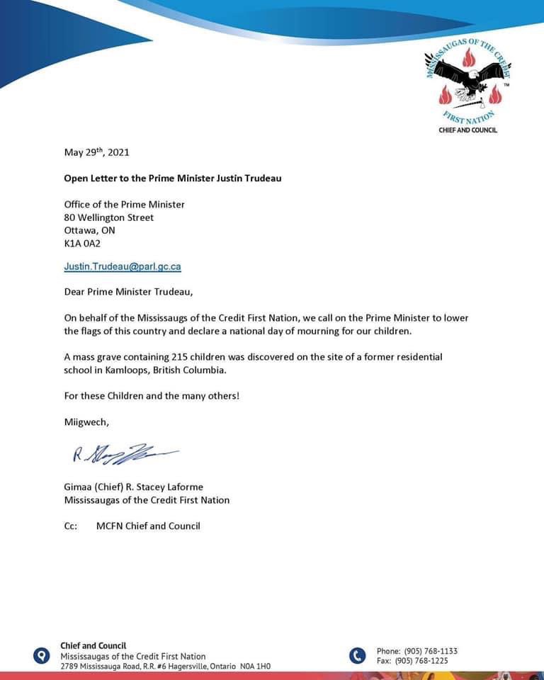 This is a request that must be honoured. <a href="/JustinTrudeau/">Justin Trudeau</a>