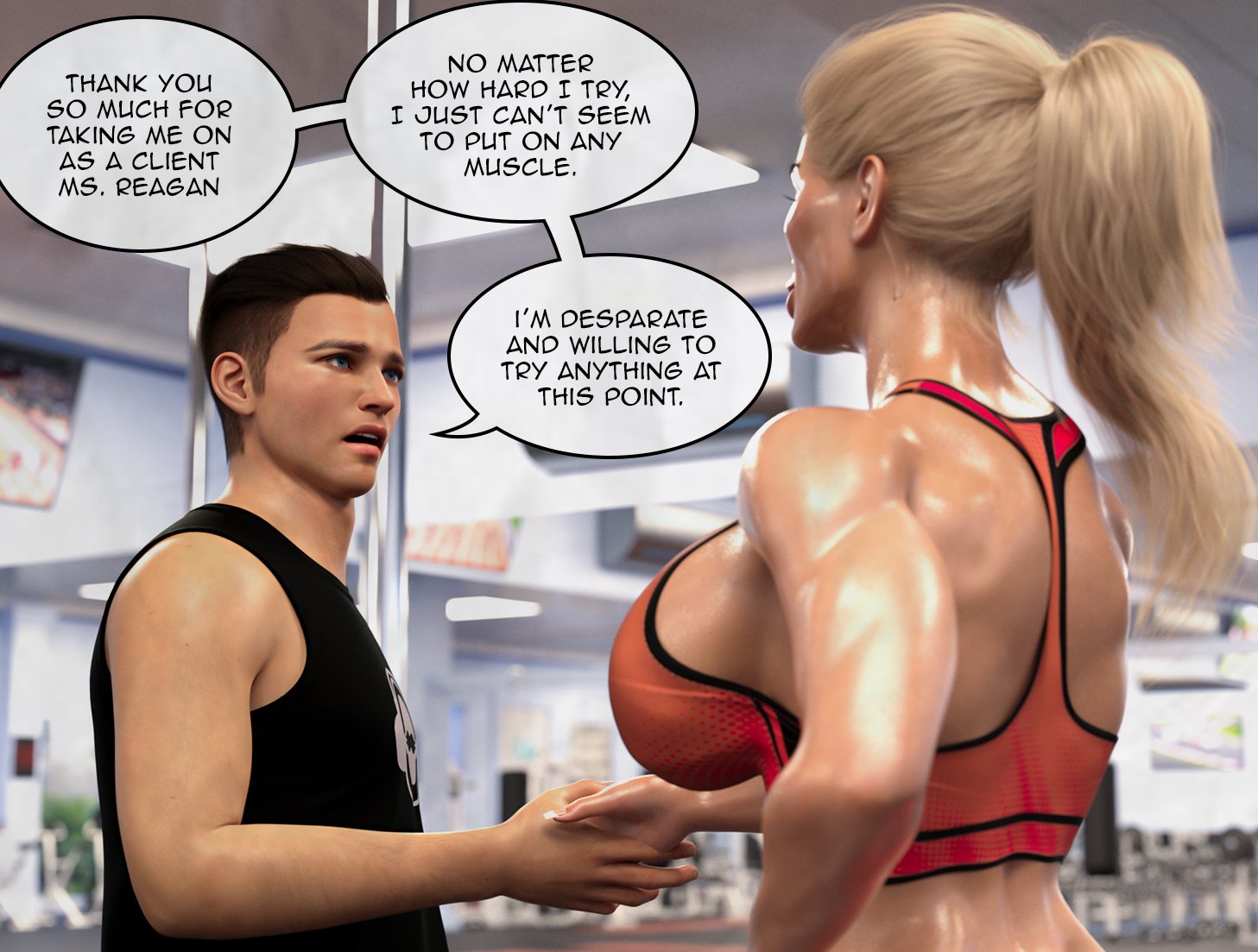 Bimbo Transformation превращение.