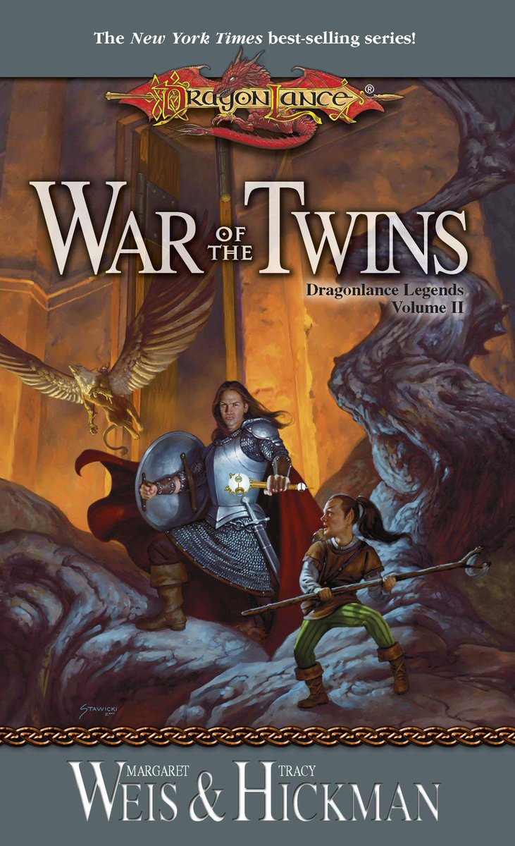 Rand26216970's tweet photo. Imagine in 3 decades time you bump into your first love, but time hasn't beaten them into a fat tired cynic. No, they are still as beautiful, fresh&amp; exciting as that first time &amp; you're enraptured again. 
THAT is how these @WeisMargaret #dragonlance books make me feel #bookreview https://t.co/khNQxL5IBC